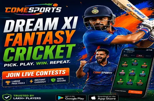 Lucky7 (lucky7 apk) fantasy cricket & matchday visual 1